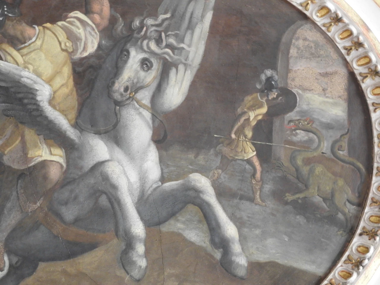 Atlante e' trasformato in montagna - dettaglio 1, Mantova